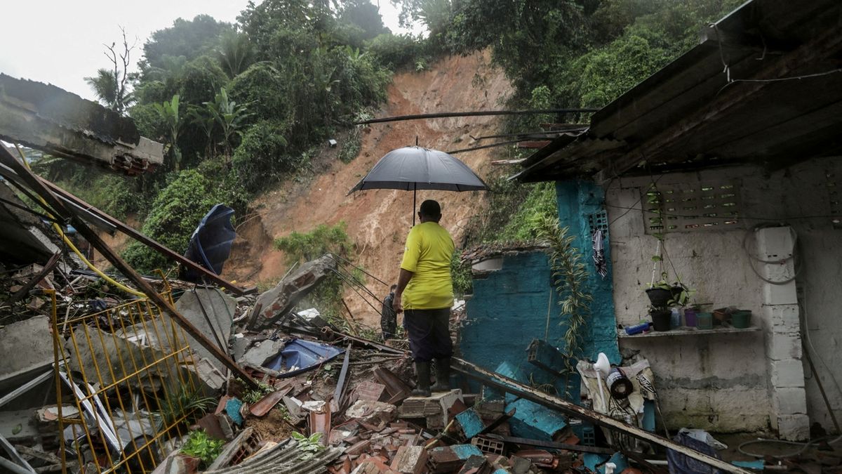 V Brazílii kvůli silným dešťům zahynuly už nejméně čtyři desítky lidí